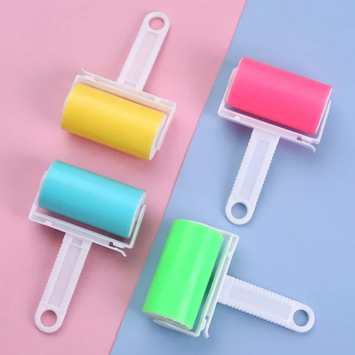 1pcs Reusable Lint Roller Washable Lint Remover for Clothes Pet Hair Sticky Home Cleaning Image