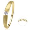 Diamantring ONE ELEMENT ""0,05 ct Diamant Brillant Ring aus 585 Gelbgold"" Gr. 55, gold, Fingerringe, Damen, 55,mit Diamant, Gelbgold 585-Diamanten, Gelbgold 585, Diamanten, Damen Gold Schmuck