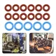 10/12pcs For Breville Rich 8 Series Coffee Machine O-ring Steam ProbeFor Sage 500 Coffee Machine Replacement Parts