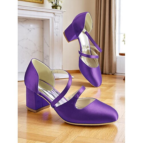 Damen Mary Jane Blockabsätze aus grünem Satin im Stil der 50er – elegante Vintage-Schuhe mit gekreuzten Riemen für Hochzeiten, Partys und formelle Anlässe Image