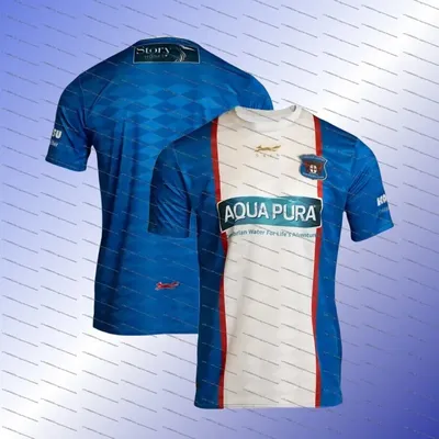 Carlisle 2024/25 Home Jersey Newest Man Outdoor Quick Dry Soccer Jersey Summer Classic Casual Loose Exercise Jersey Tee