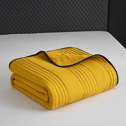 Kühlende Decken für heiße Schläfer Sommerdecke Queen-Size kaltes leichtes Geschenk für Nachtschweiß eisgekühlt atmungsaktiver Komforter für das Bett Image