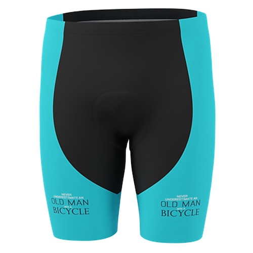 Herren Buchstaben Zahlen Radsport-Radhose: Fahrradshorts Gepolsterte Fahrradhose Fahhrad Shorts Unterteile Formpassend Mountainbike MTB Straßenradsport Sport 3D-Polster Schnelltrocknend Image