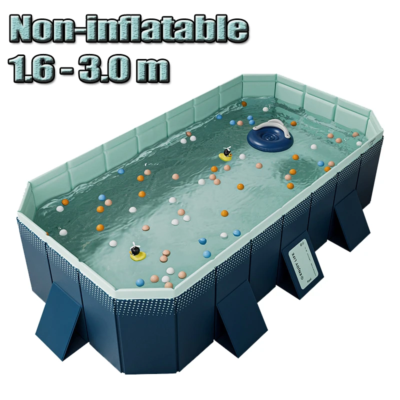 Piscine gonflable sans Installation, piscine de jeu d'eau, épaisse, résistante à l'usure, pliable, grande piscine extérieure