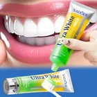 Dentifrice blanchissant citron menthe nettoyage Teetch, menthe poivrée et citron dentifrice