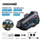 Cuffie per casco moto Bluetooth 5.3 EDR 2000mah cuffie Wireless auricolari IP67 controllo vocale con