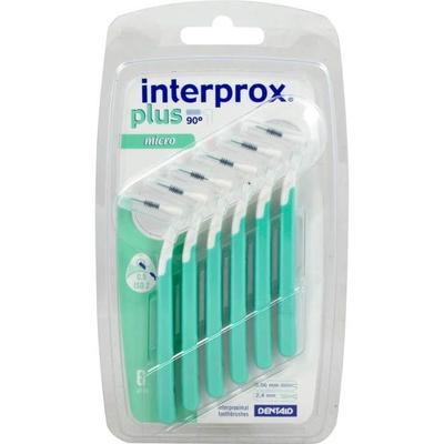 DENTAID INTERPROX plus micro grün Interdentalbürste 6 St