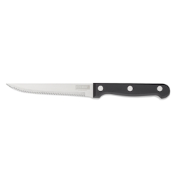 Steakmesser Set mit Polypropylengriff, 21 cm, Set á 6 Stück, Polypropylen, Chromstahl 13/0