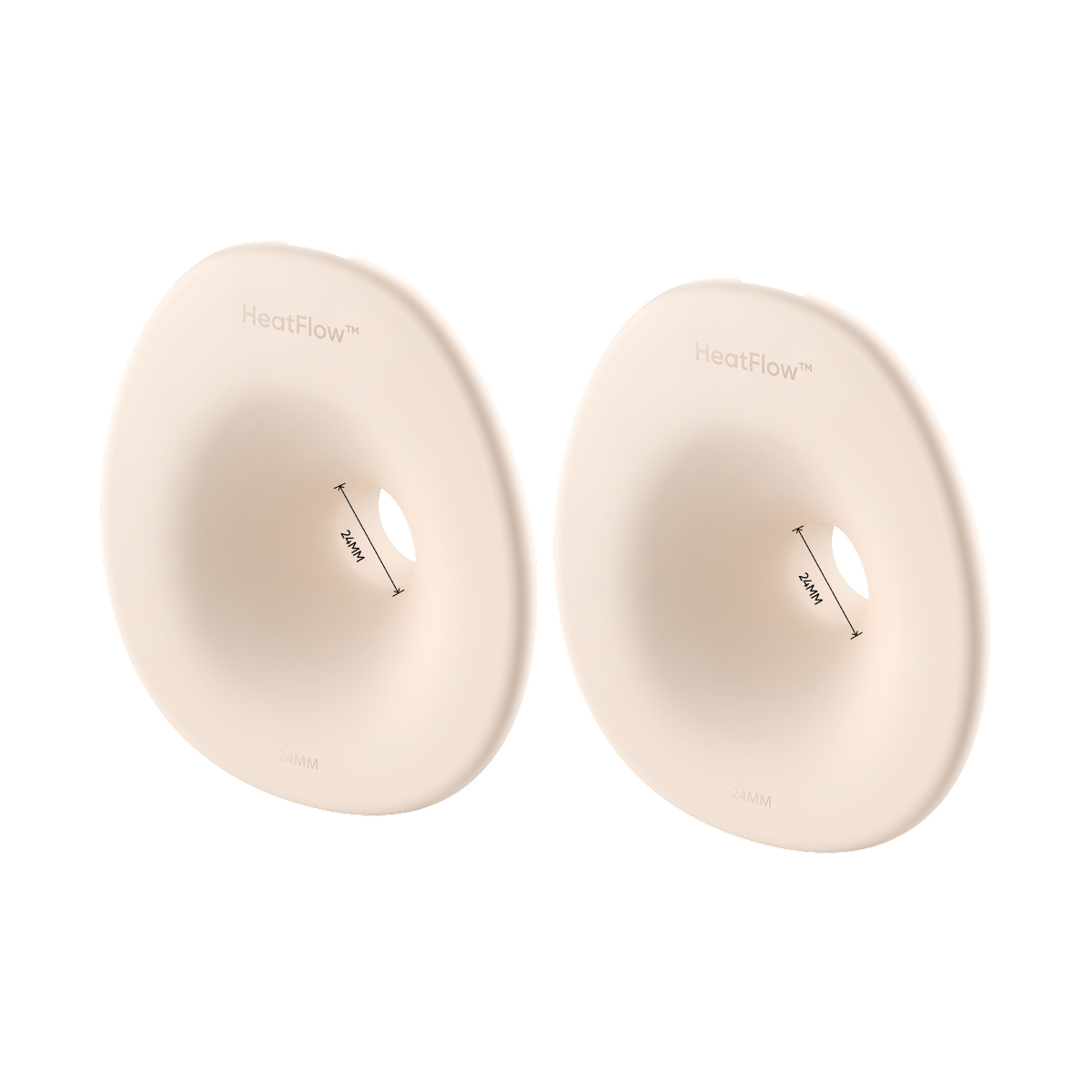 eufy 24 mm Flange (2-Pack) for Breast Pump E20/S1/S1 Pro E20/S1/S1 Pro Original 24mm Flange (2-Pack)