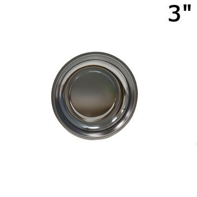 TEMU Mokin 3/4/6 Inch Stainless Steel Magnetic Tool Tray - Metal Parts Organizer For Nuts, Bolts, Screws, Hardware Storage Bowl Image