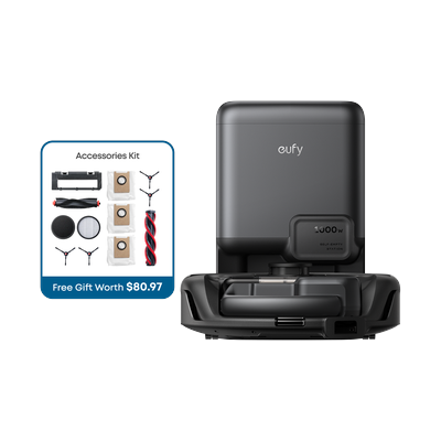 eufy Robot Vacuum 3-in-1 E20 black
