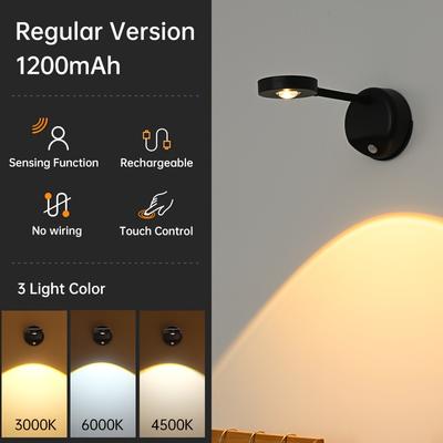 TEMU Mural Lamp, Decorative Hanging Artwork Lighting Fixture,, Usb-c, , Adjustable Brightness Image