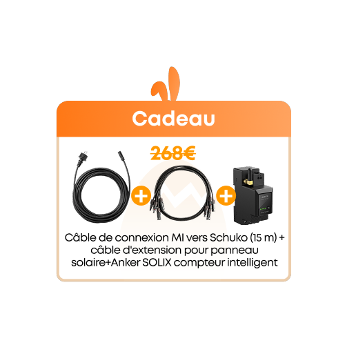 Anker SOLIX Solarbank 2 E1600 Pro + 4× 445W+ 3× BP1600 batterie additionnelle