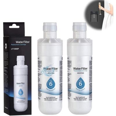 2er-Pack LT1000P/PC/PCS, MDJ64844601, ADQ74793501, ADQ7479350 Ersatz-Kühlschrank-Wasserfilter Image