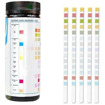 14-in-1-Trinkwassertest-Set, Wasserqualitätstest für Brunnen- und Leitungswasser, 50-teilig Image