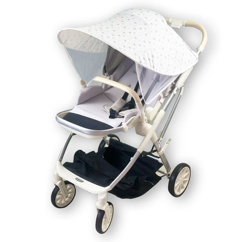 Universeller Sonnenschutz für Kinderwagen, Sonnenschutz für Kinderwagen, verlängerter Sonnenschutz, UV-beständiger Baldachin