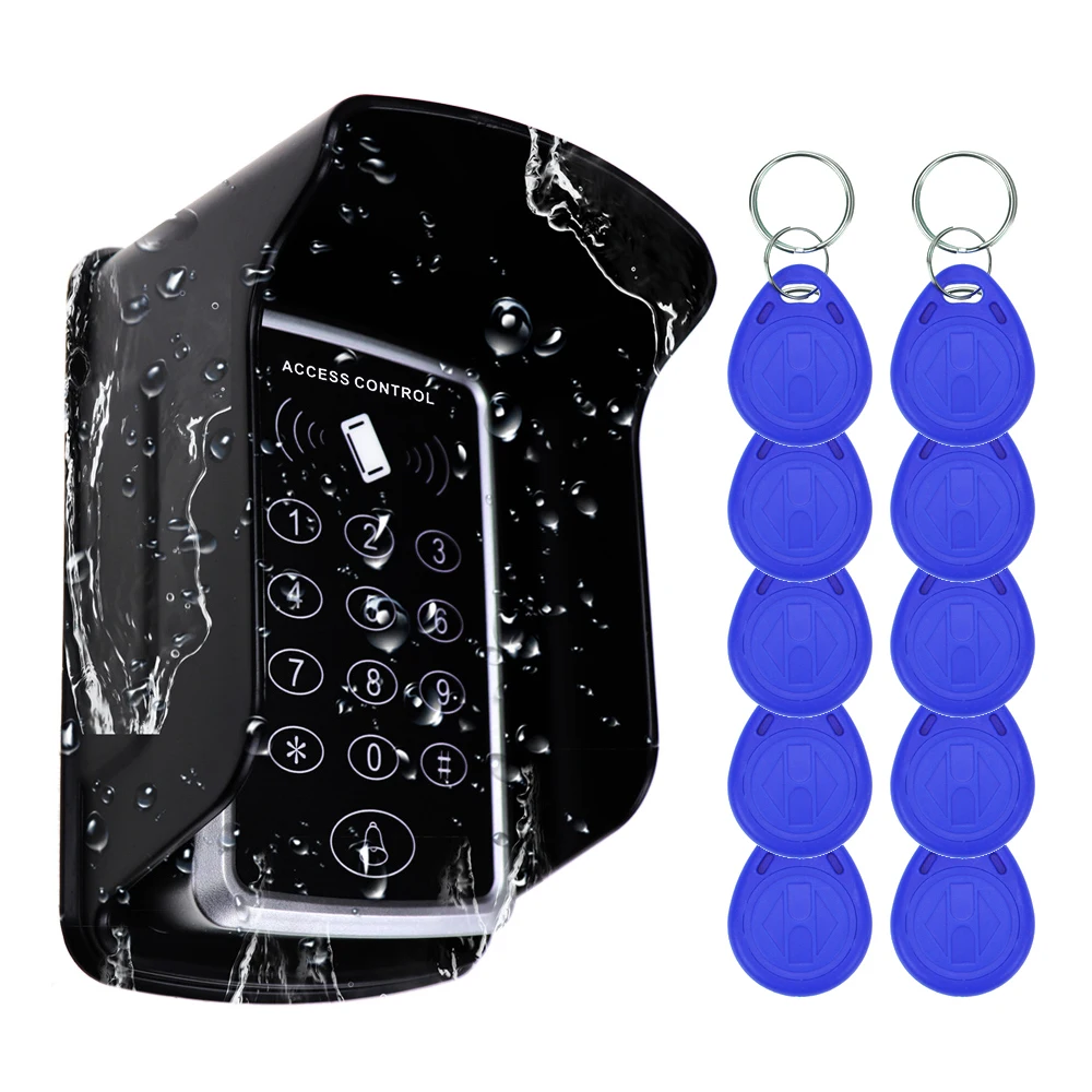 5YOA 125KHz RFID Access Control Tastatur EM Kartenleser Tür Access Control System Türschloss Öffner Tastatur System Image