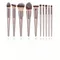 10-teiliges Hot Champagner-Make-up-Pinsel-Set für Frauen, Kosmetik, Foundation, Rouge, Lidschatten, Make-up-Pinsel, Beauty-Tools