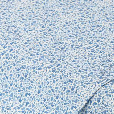 Baumwollstoff Mosaik-Splitter Mona, blau-color Image
