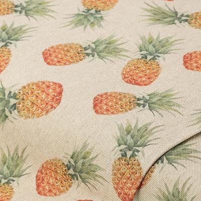 Dekostoff Ananas Lorena, natur-color Image
