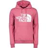 The North Face Standard Herren Hoodie in Rot Violett