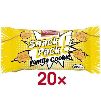 Coppenrath Keksgebäck Snack Pack »Vanilla Cookie« 20x 40 g
