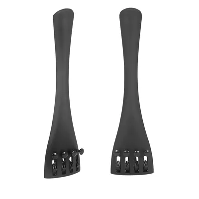 4/4 Cello High Grade Tailpiece Carbon Fiber Material Tailpiece Integrated Structure Cello Accessories Four Fine Adjustments