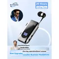 Nuovi aggiornamenti K55 Lavalier Business Cuffie Bluetooth 5.2, durata della conversazione/musica di 20 ore, display digitale a LED, auricolari wireless con cancellazione del rumore