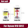 Contenitore della polvere per parti dell'aspirapolvere Dyson V10 SV12 Coperchio della base del contenitore della polvere Anello di tenuta fisso superiore Accessori