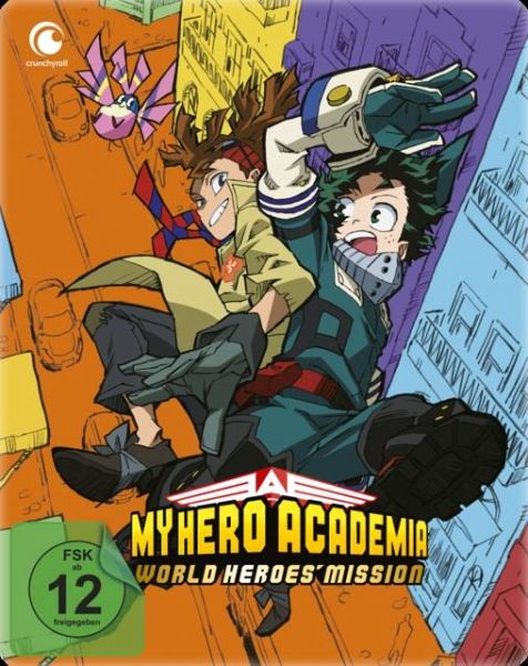 My Hero Academia - The Movie: World Heroes' Mission Limited Steelbook (DVD) - Crunchyroll