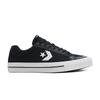 Sneaker CONVERSE "SPORT CASUAL", Gr. 40, schwarz-weiß (schwarz, schwarz, weiß), Textil, sportlich, Schuhe