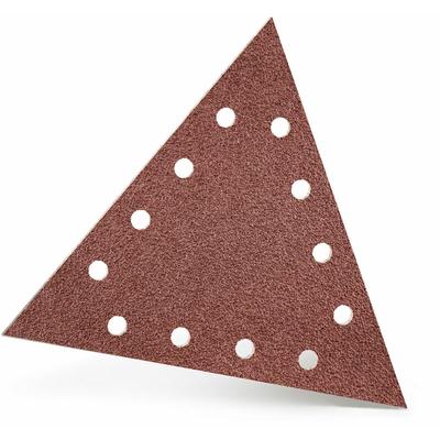 Menzer - Red Klett-Schleifscheiben, 290 x 250 mm, 12-Loch, f. Trockenbauschleifer, Normalkorund (2 Image
