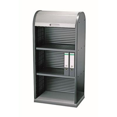 Buri - Büro Rolladenschrank anthrazit Aktenschrank Schrank Image