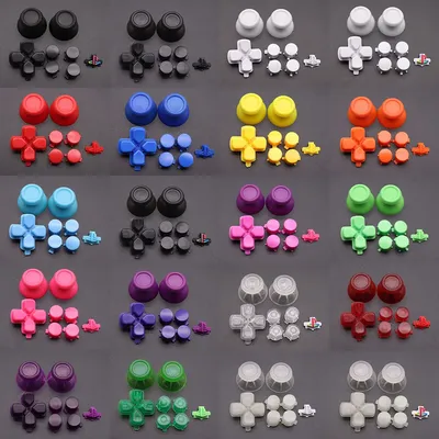 Tasten ABXY & D-Pad & Logo/Home Trigger Tasten für PS5 V1 V2 V3 Controller Analog Thumbsticks Caps Image