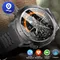 Outdoor Military Grade GPS Track Smart Watch AMOLED Taschenlampe 730 mAh Batterie 170 + Sport Modus BT Anruf 3ATM wasserdichte Smartwatch