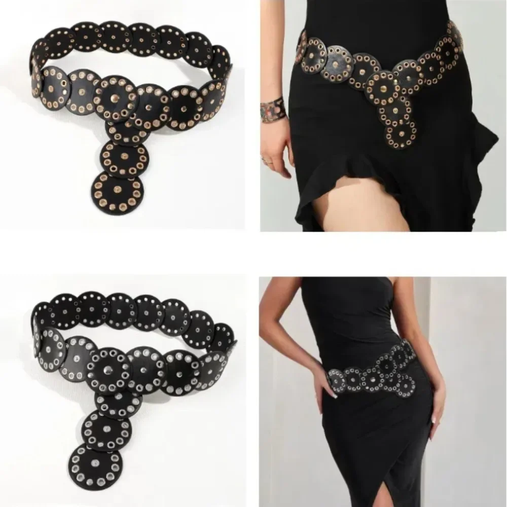 Neue Mode Ring Gürtel Frauen mit Rock Dekoration Mantel Pullover Taille Gürtel einen Anzug Image