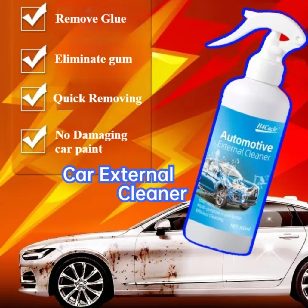 Auto-Außenreiniger, Schellack, Vogelentropfen, Entfernen, Auflösen von Flecken, Schützen Sie Autolack, Autoreinigungsprodukte, Reifenglanz Image