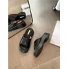 Damenschuhe, Damen-Hausschuhe, Outdoor-Rutschen, Plattform, 2025, Silber, Sommer-Skandale, Schuhe,