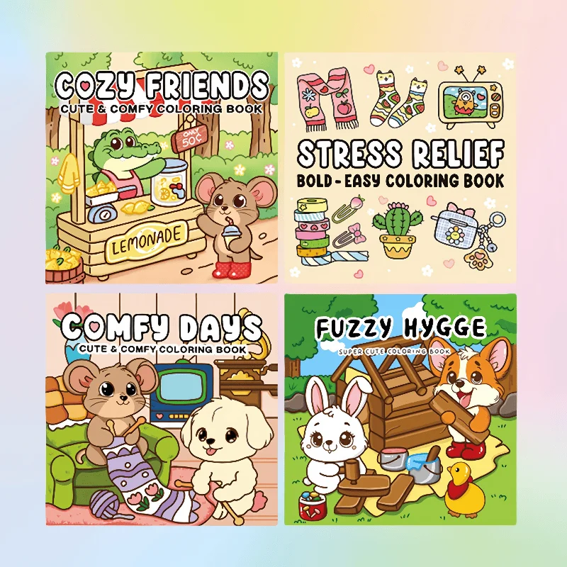 Gruseliges Cutie-Malbuch, Taschenbuch – Malbuch der Monster-Serie Image