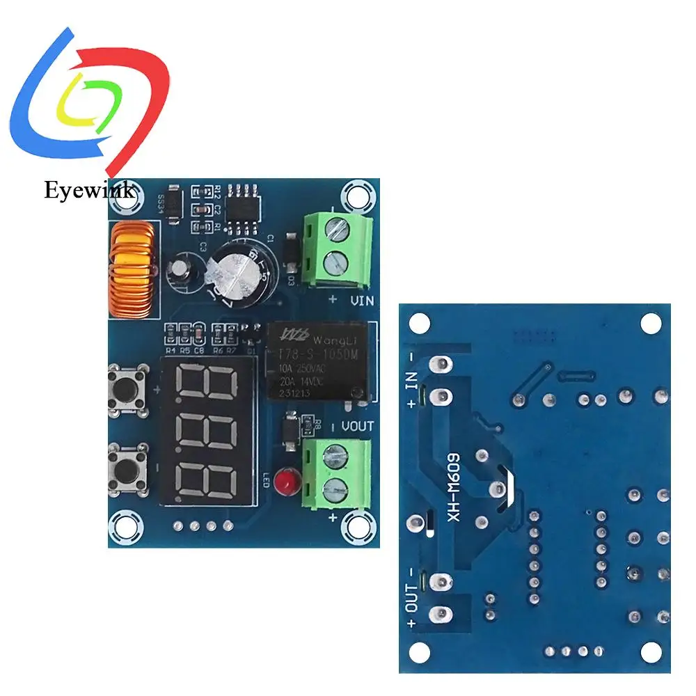 XH-M609 Niederspannungs-Trennschalter, abgeschaltet, 12 V, 24 V, 36 V, digitales LED-Display, Überentladungsschutz für 12–36 V Lithium-Batterie Image