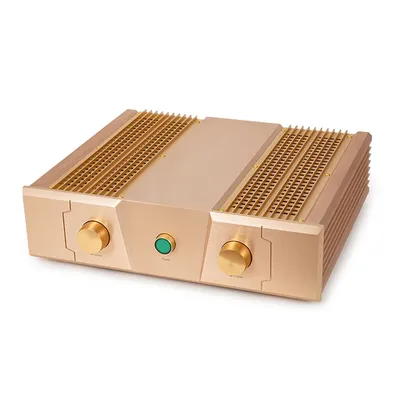 Goldversion FM300A Verstärker 220V/110V 50/60HZ 99,9 % Direct Cut FM ACO STICS 80Wx2-8Ω 150x2-4Ω Image