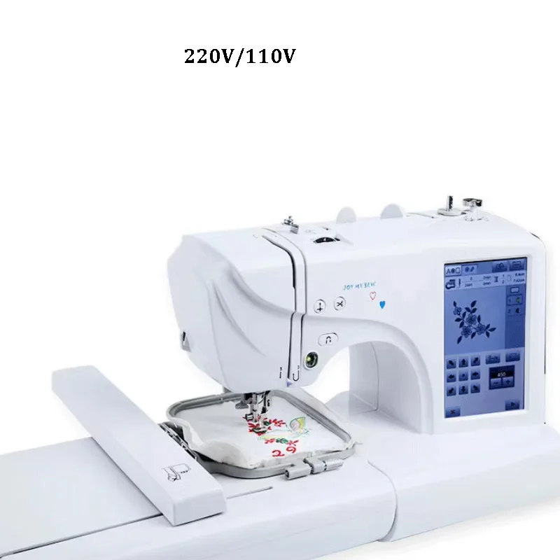 220V 110V Automatische Haushaltsstickmaschine Multifunktionale Näh- und Stickmaschine Stickmaschine Image