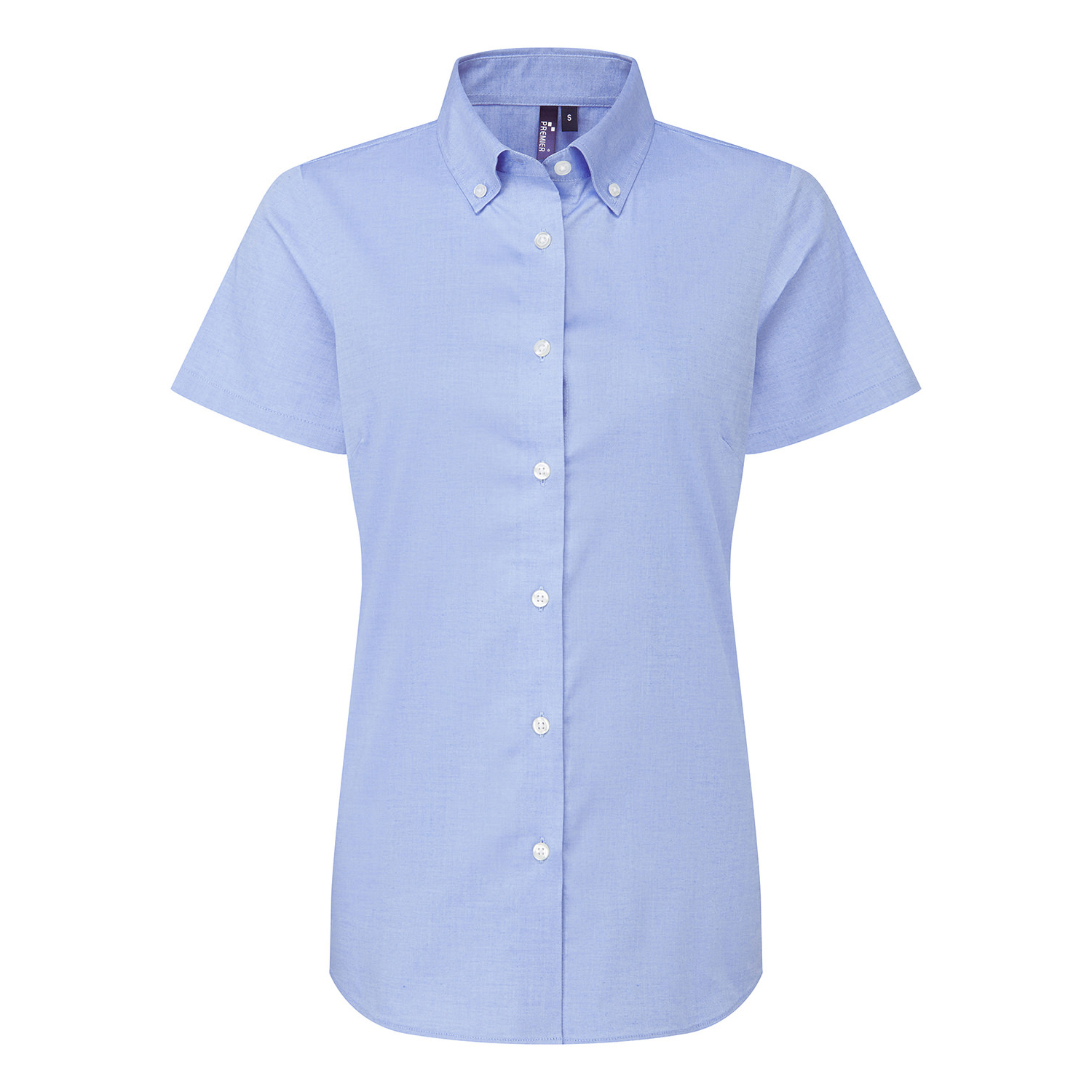 Premier - "Supreme" Formelles Hemd für Damen kurzärmlig (Dunkelblau) Image