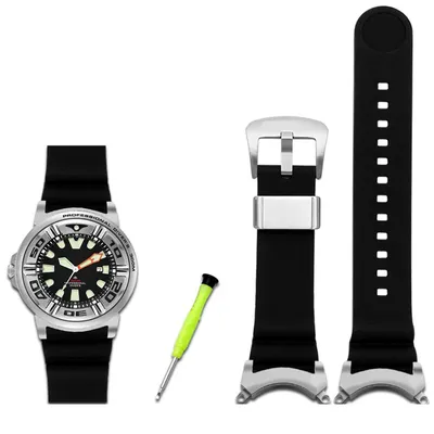 Modified Watchband For Citizen BJ8050 BJ8050-08E Stainless Steel Lug Connection Head Little Monster