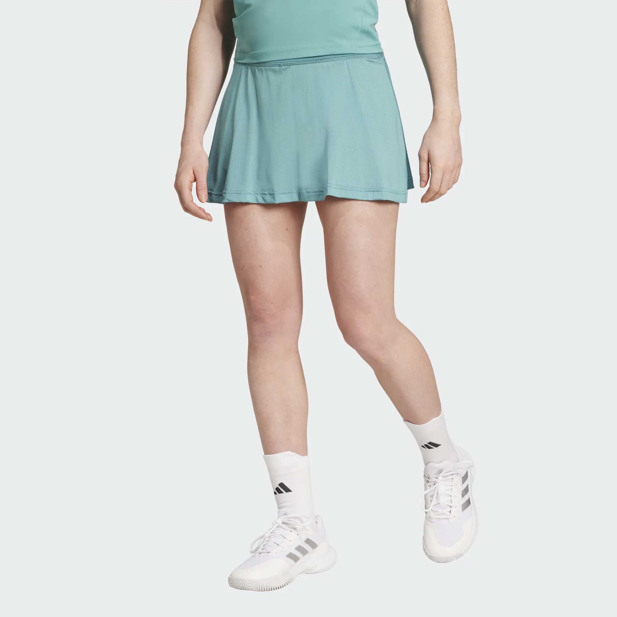 adidas Club Skirt 2025 Women's Tennis Apparel Powder Teal