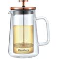 MACCHINA PER CAFFÈ/TÈ TERMICA A PISTONE 350ml KLAUSBERG KB-7723