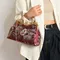 Sac à bandoulière rétro pour femme, sac à main de luxe, sac à main de fête, mode initiée, élégant,