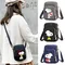 Snoopy mode fermeture éclair sac à bandoulière femmes Anime mode sacs à bandoulière filles trajet