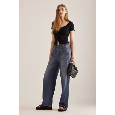 Rag & Bone Miramar Wide-Leg Jeans