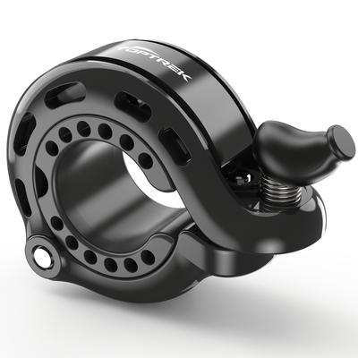 TEMU An Upgraded 2025 Bicycle Bell, 110db Loud Bike Bell, Chrome Nickel Aluminum Alloy Durable, , Suitable For Bicycles And E-bikes, Gift For Boys And Girls Image